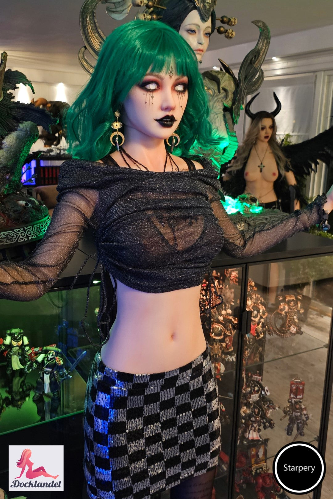 Eksklusiv Silvana sexdukke (Starpery 174 cm C-cup TPE+silikone)