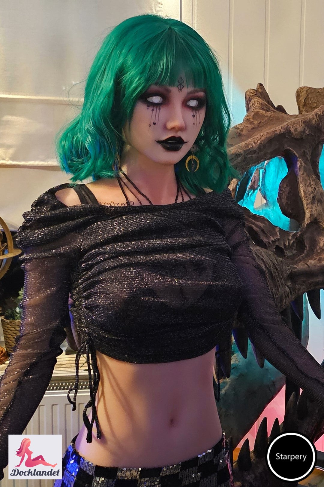 Eksklusiv Silvana sexdukke (Starpery 174 cm C-cup TPE+silikone)