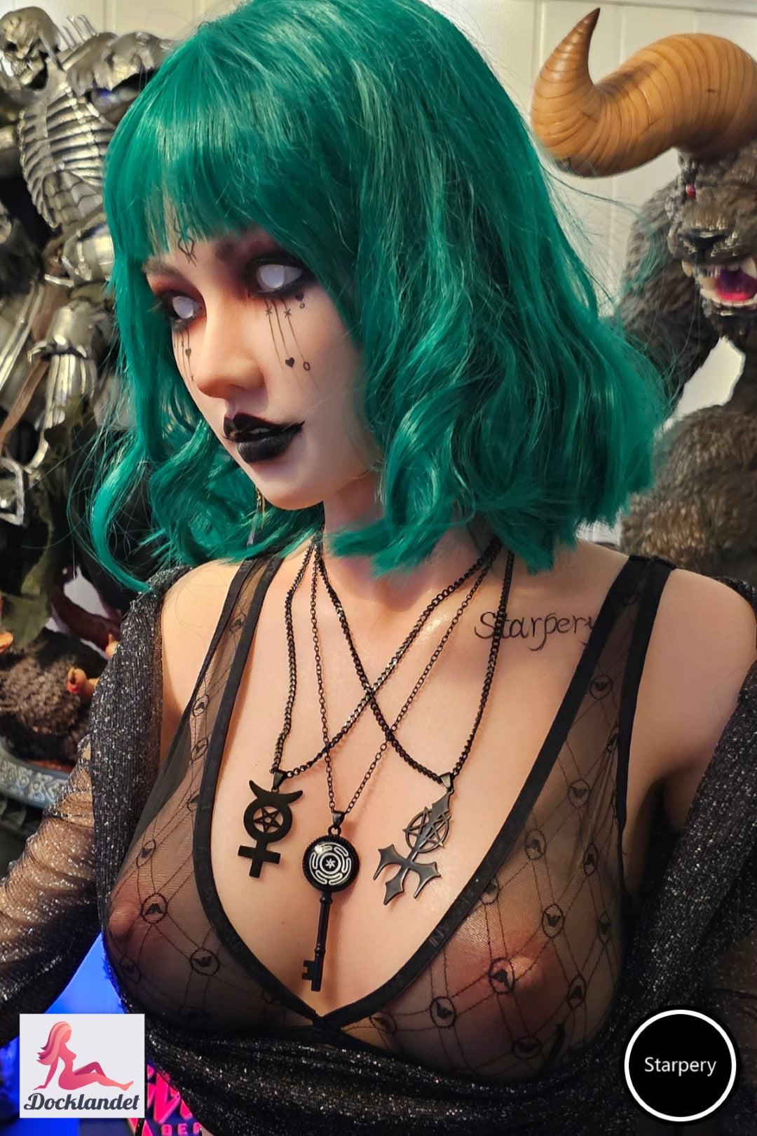 Eksklusiv Silvana sexdukke (Starpery 174 cm C-cup TPE+silikone)