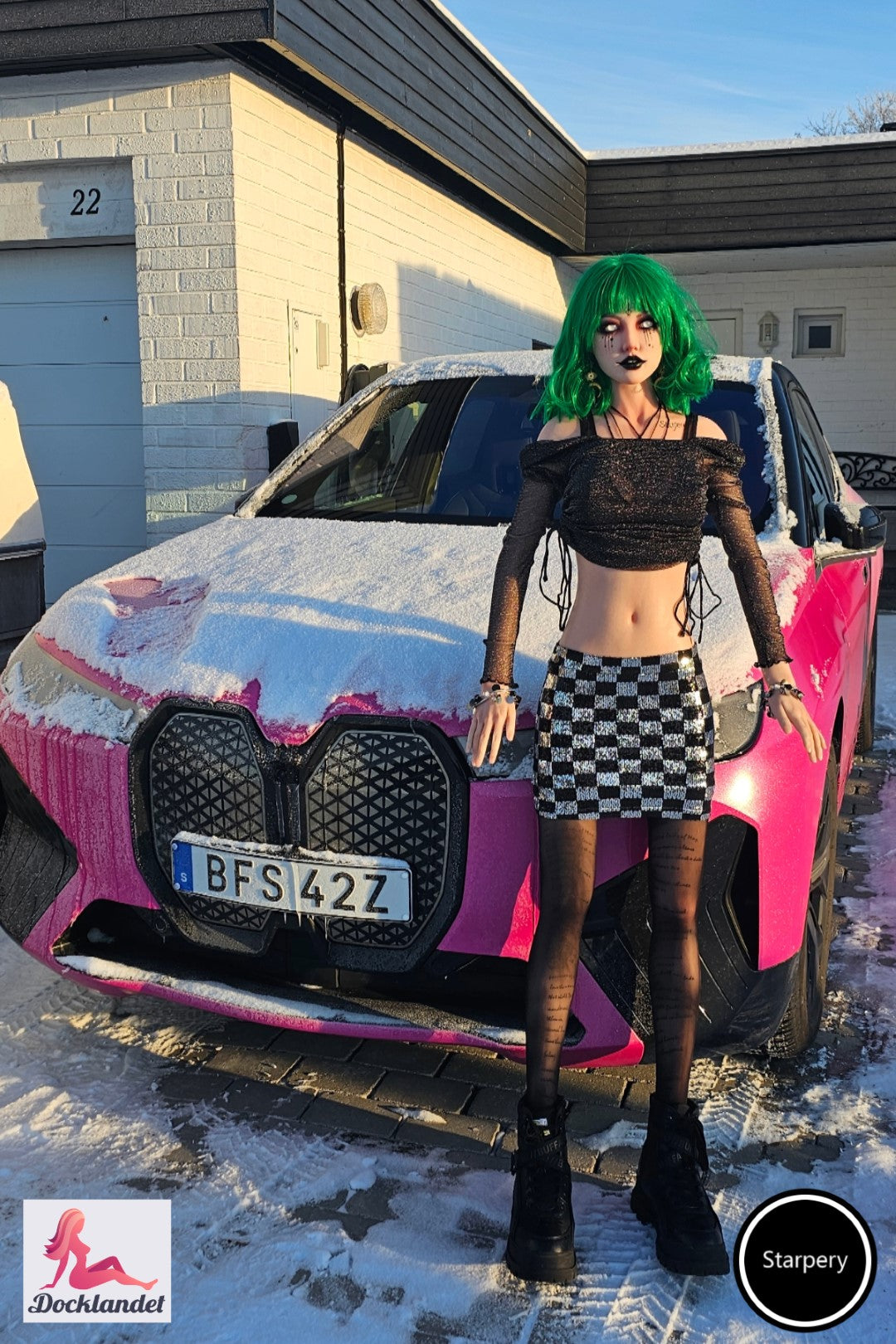 Eksklusiv Silvana sexdukke (Starpery 174 cm C-cup TPE+silikone)