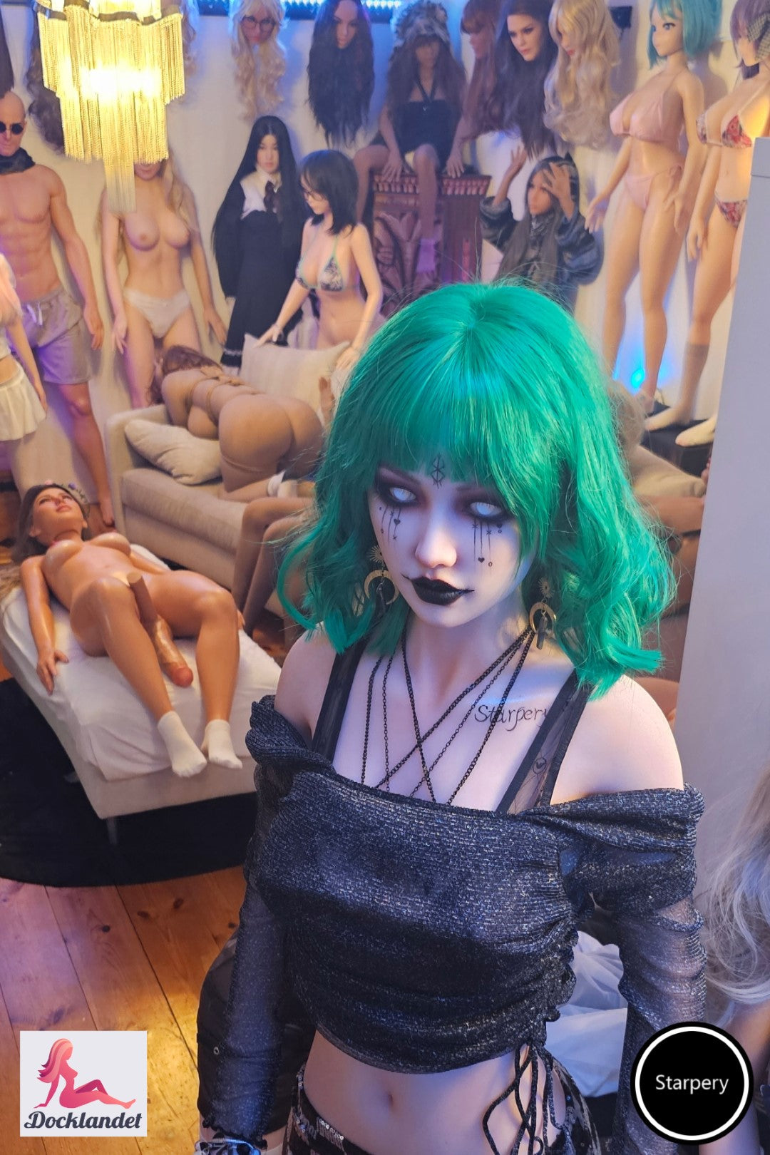 Eksklusiv Silvana sexdukke (Starpery 174 cm C-cup TPE+silikone)