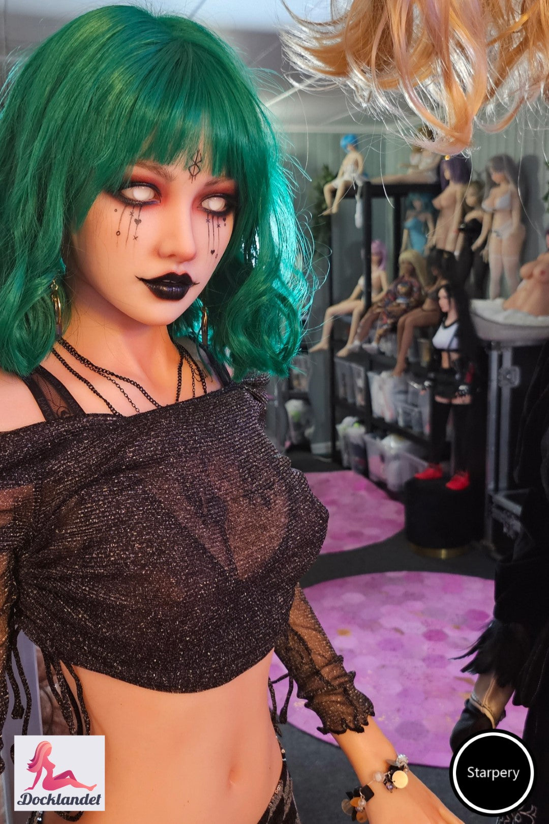 Eksklusiv Silvana sexdukke (Starpery 174 cm C-cup TPE+silikone)