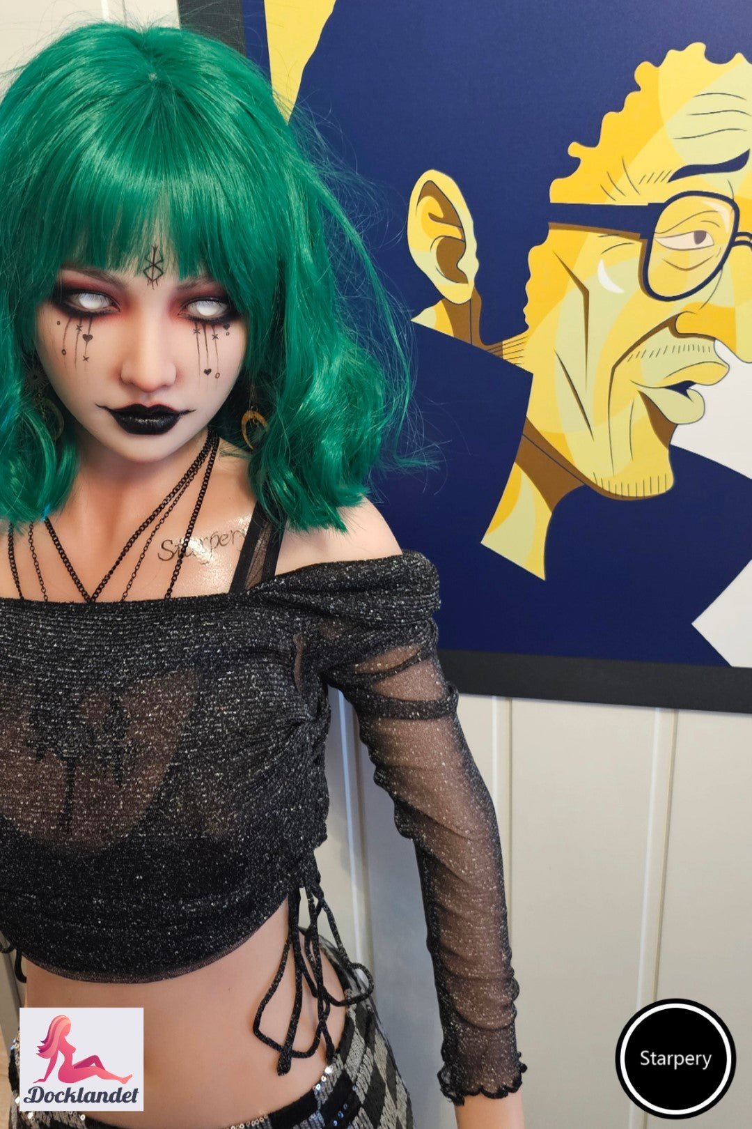 Eksklusiv Silvana sexdukke (Starpery 174 cm C-cup TPE+silikone)