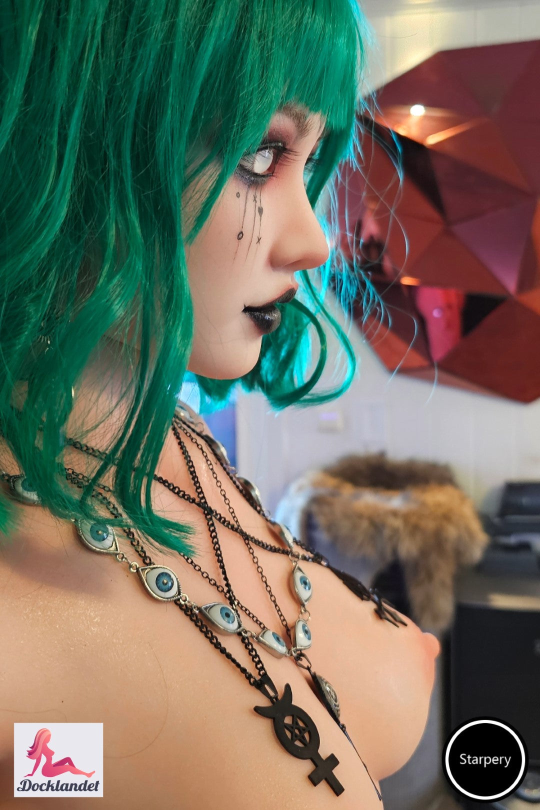 Eksklusiv Silvana sexdukke (Starpery 174 cm C-cup TPE+silikone)