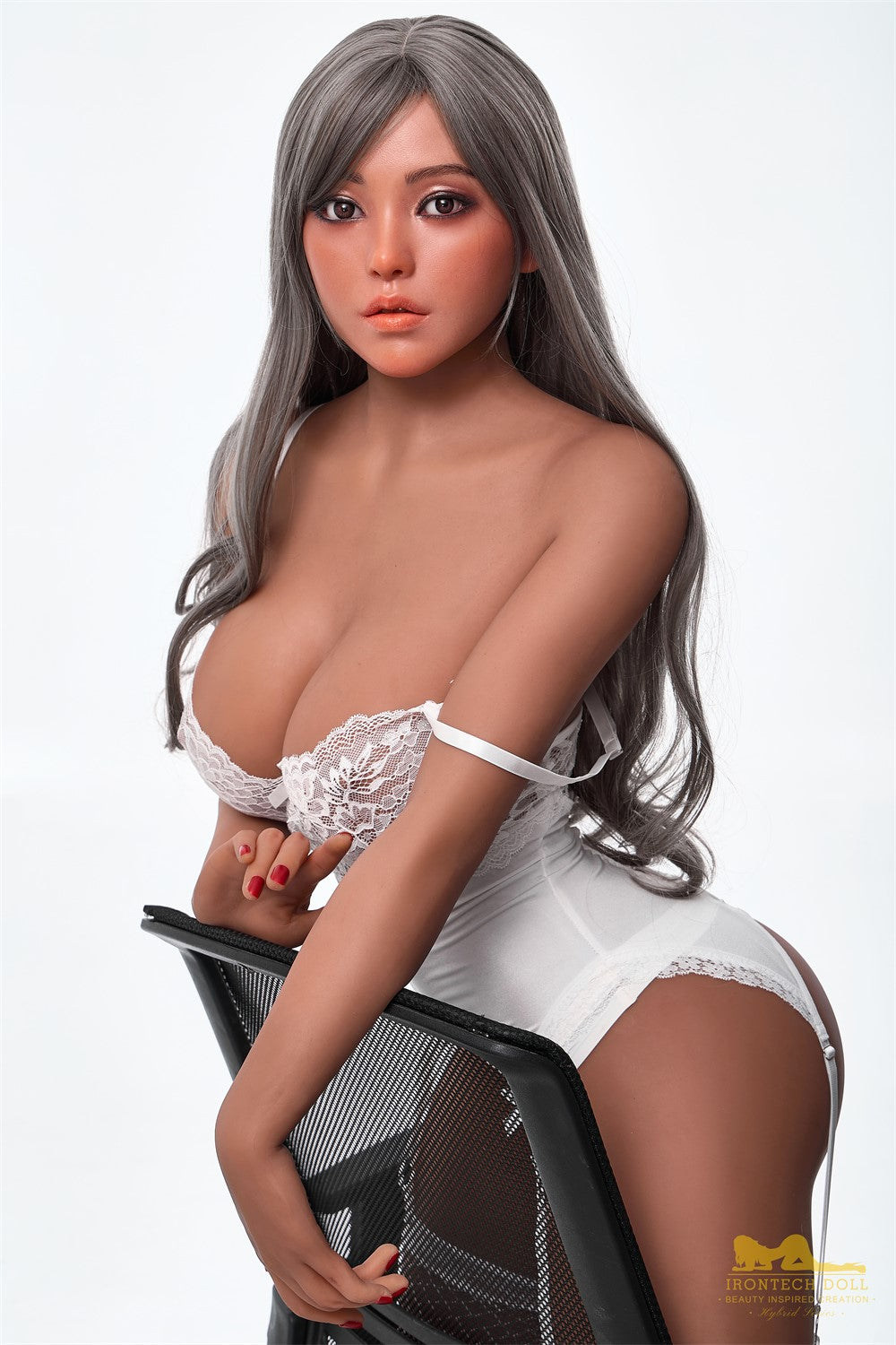 Tamika sexdukke (Irontech Doll 164 cm G-cup S40 TPE+silikone)