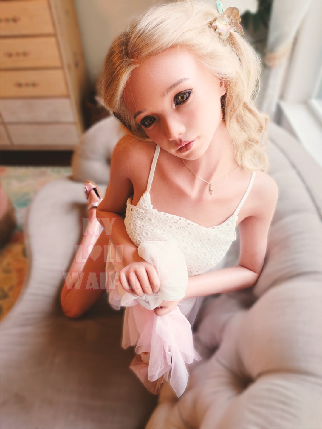 Tina sexdukke (My Loli Waifu 148 cm B-cup #75 silikone)