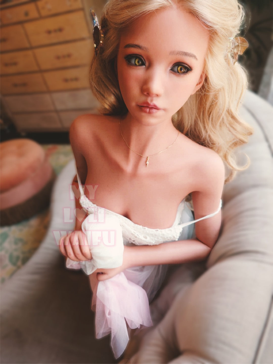 Tina sexdukke (My Loli Waifu 148 cm B-cup #75 silikone)