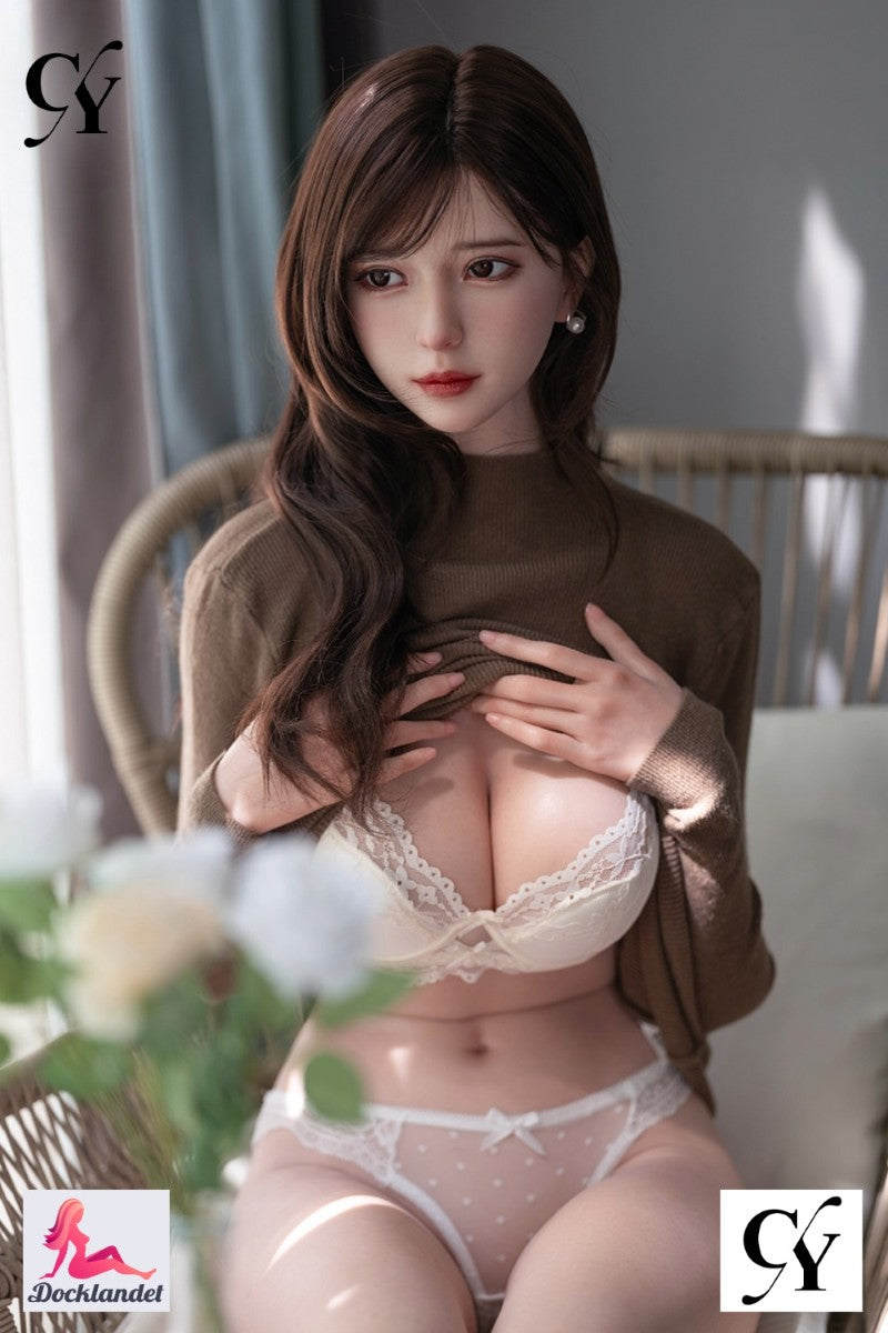Una sexdukke (TOP CYDOLL 168 cm F-cup TPE+silikone)