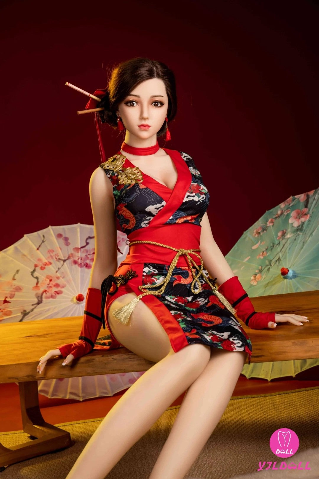 Jolene sexdukke (YJL Doll 165 cm D-cup #439 TPE+silikone)