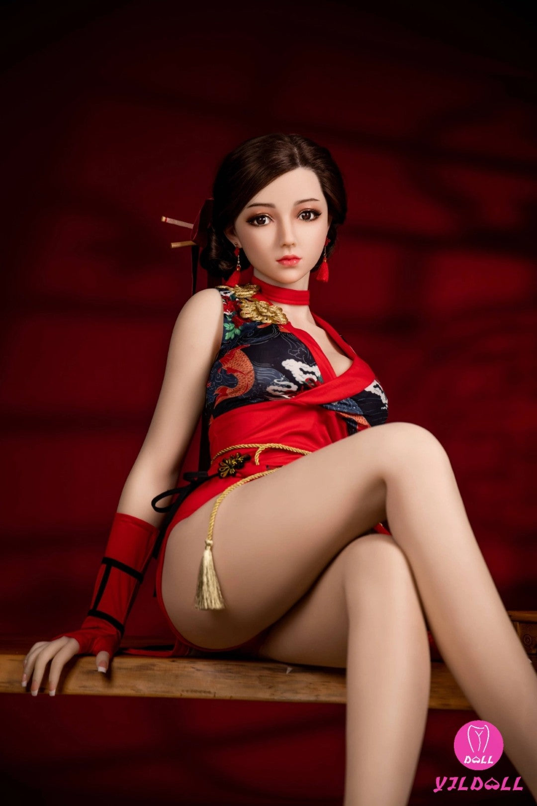 Jolene sexdukke (YJL Doll 165 cm D-cup #439 TPE+silikone)