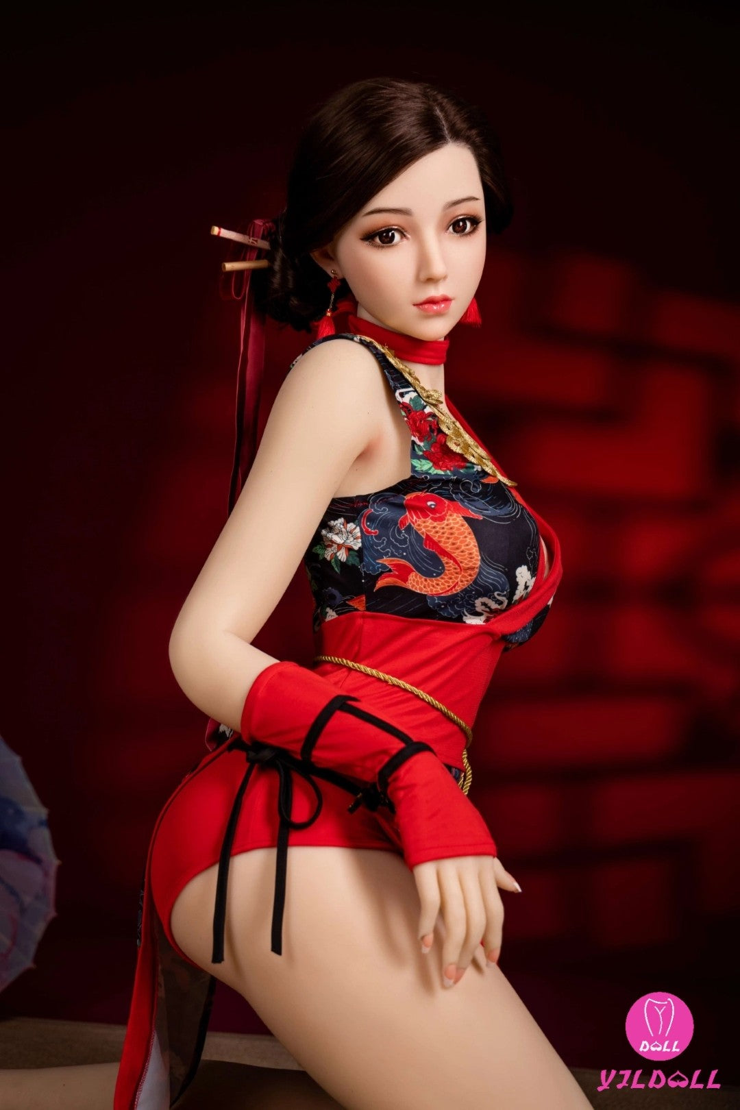 Jolene sexdukke (YJL Doll 165 cm D-cup #439 TPE+silikone)