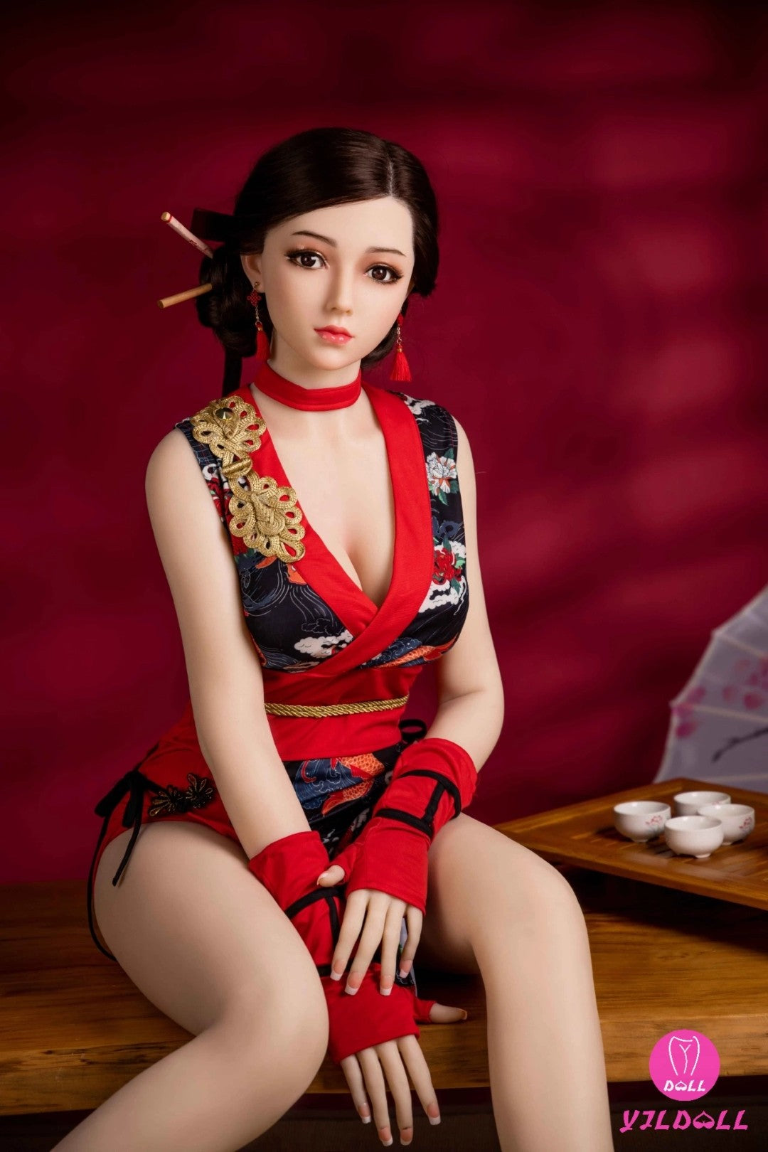 Jolene sexdukke (YJL Doll 165 cm D-cup #439 TPE+silikone)