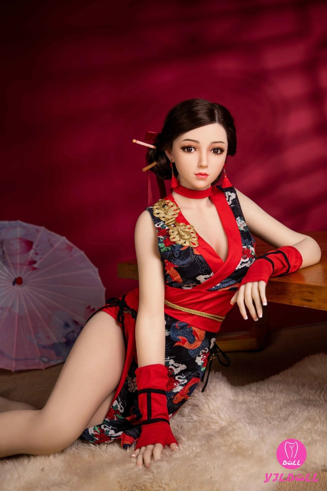Jolene sexdukke (YJL Doll 165 cm D-cup #439 TPE+silikone)