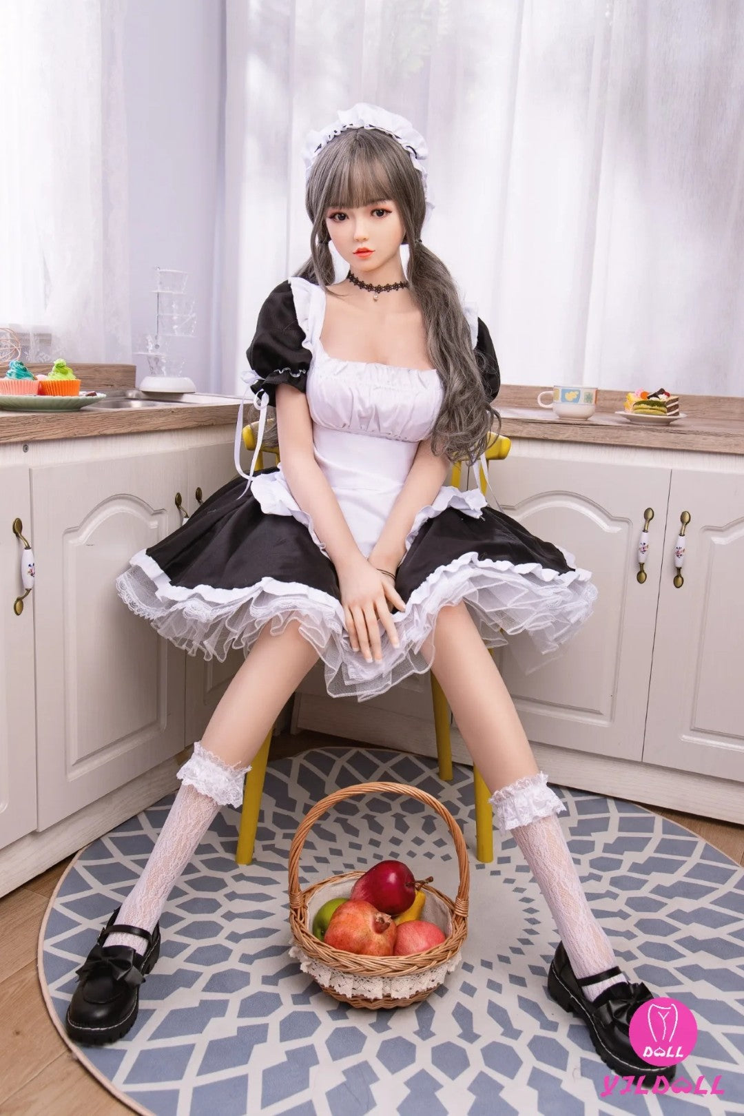 Cassandra sexdukke (YJL Doll 165 cm D-cup #405 TPE+silikone)