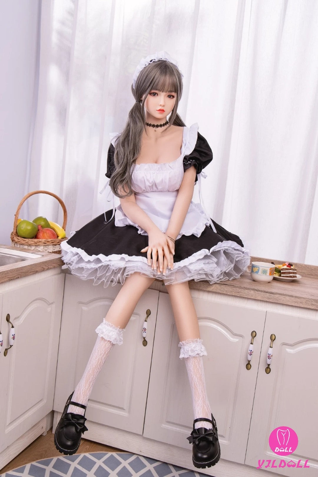 Cassandra sexdukke (YJL Doll 165 cm D-cup #405 TPE+silikone)