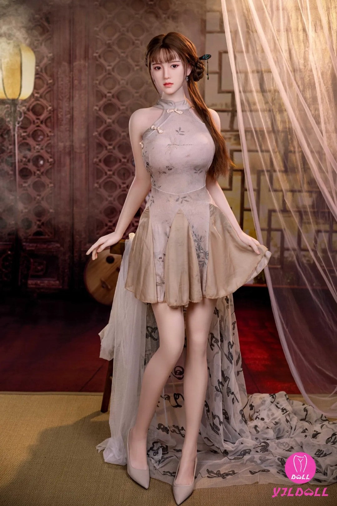 Emmy sexdukke (YJL Doll 165 cm d-cup #396 TPE+silikone)