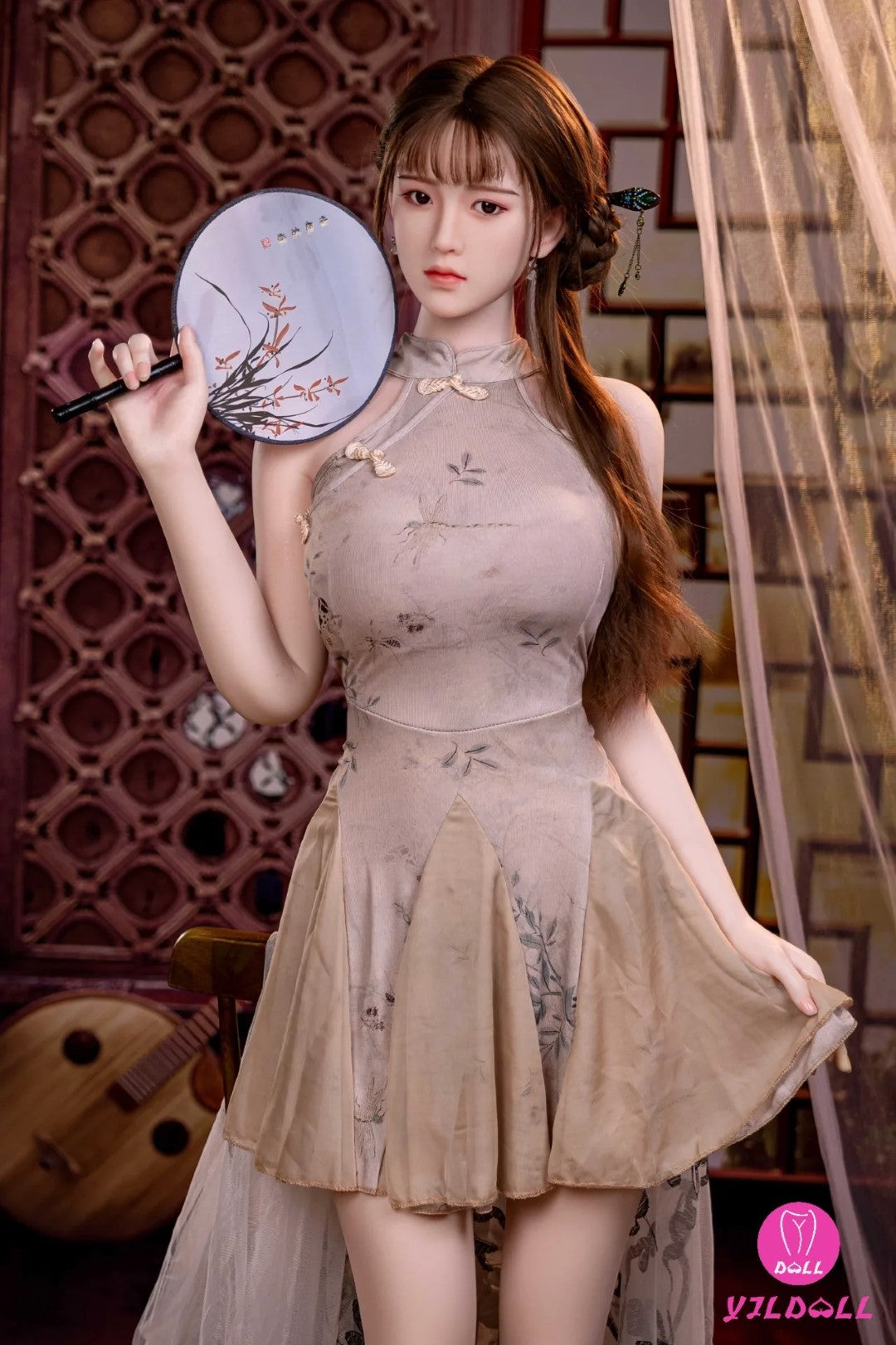 Emmy sexdukke (YJL Doll 165 cm D-cup #396 TPE+silikone)