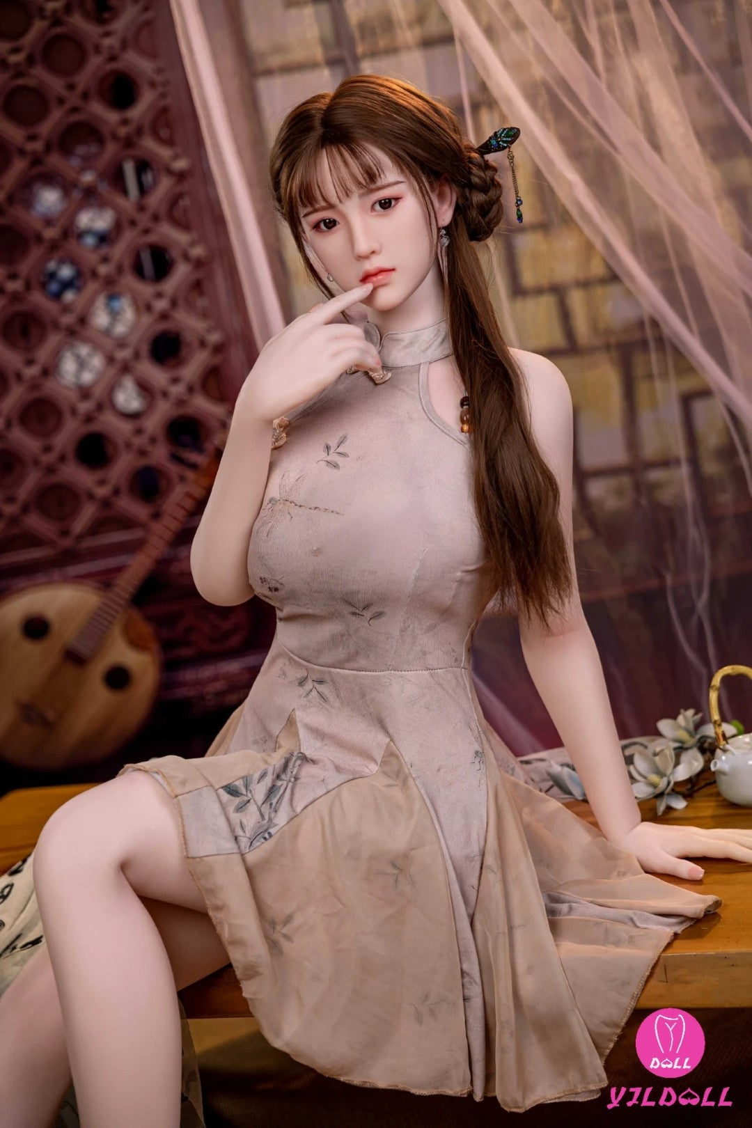Emmy sexdukke (YJL Doll 165 cm d-cup #396 TPE+silikone)