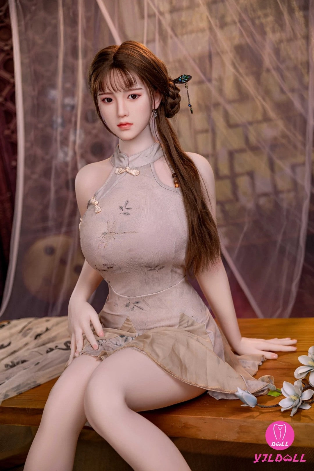 Emmy sexdukke (YJL Doll 165 cm d-cup #396 TPE+silikone)