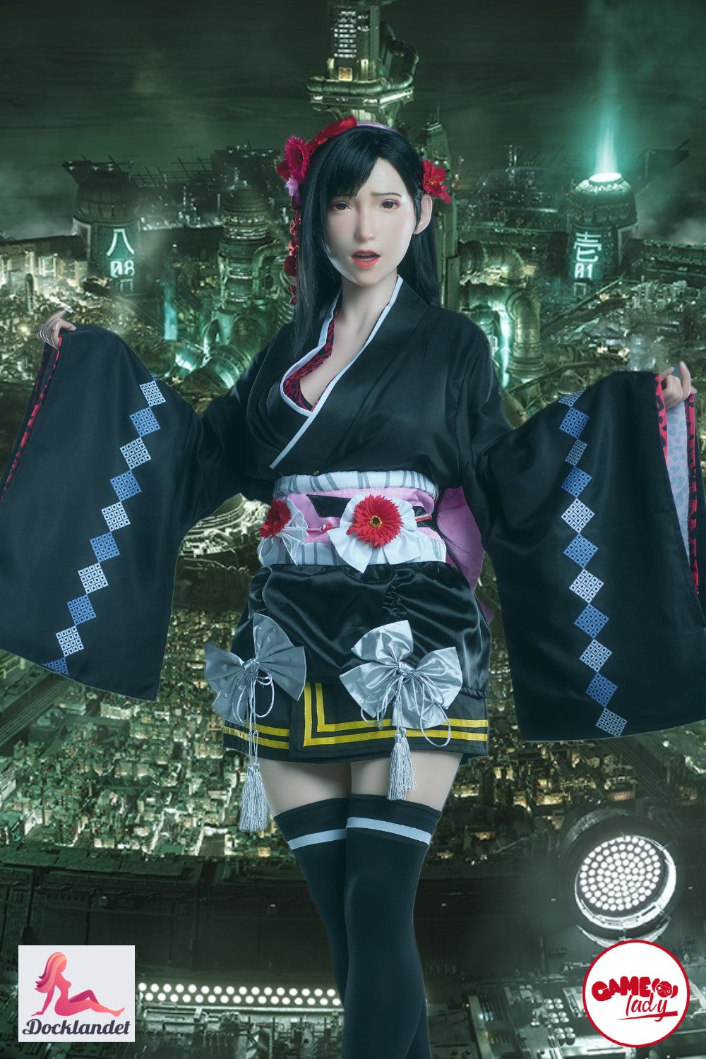 Tifa sexdukke (Game Lady 165 cm g-cup Nr. 11 silikone)