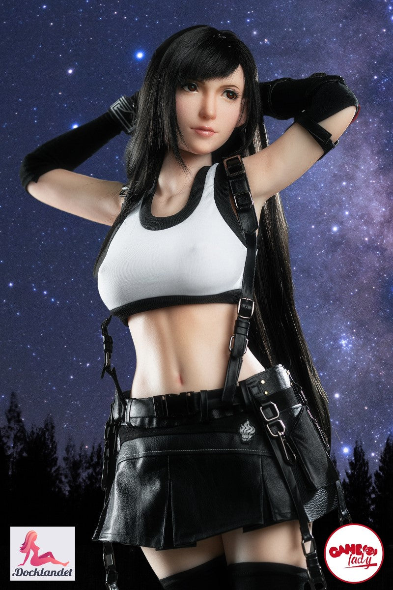 Tifa Mini sexdukke (Game Lady 100 cm E-cup Nr.03 silikone)