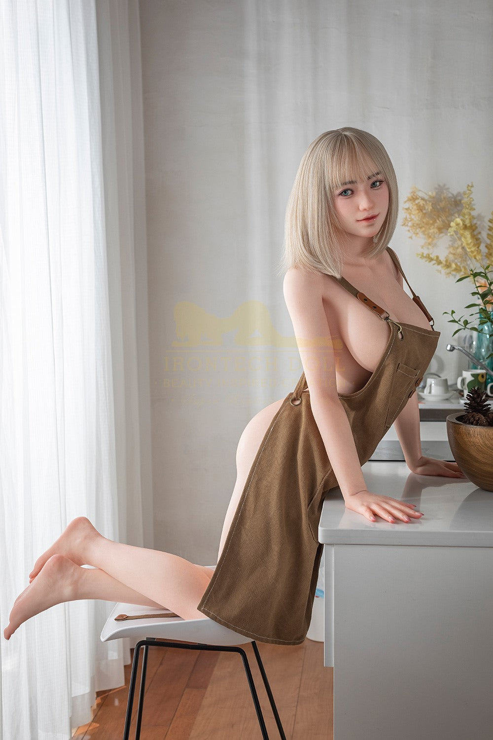 Sylvia sexdukke (Irontech Doll 159 cm g-cup S43 silikone)