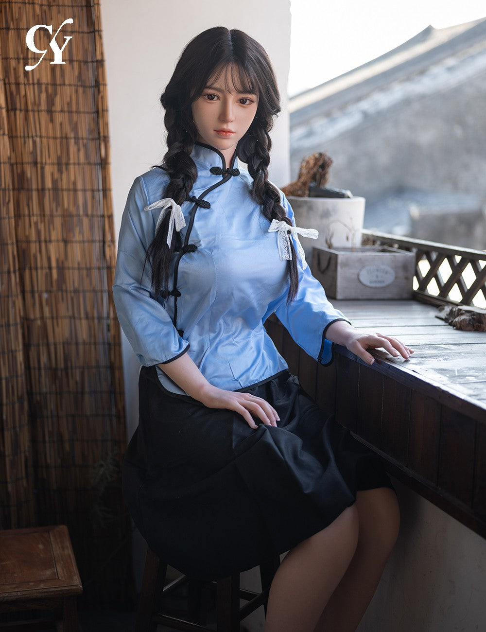 Wan sexdukke (TOP CYDOLL 167 cm D-cup TPE+silikone)