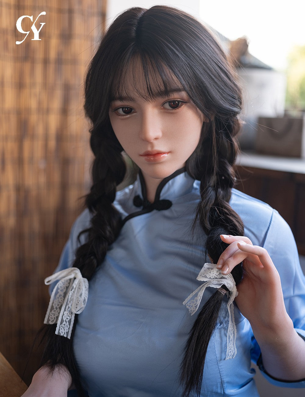Wan sexdukke (TOP CYDOLL 167 cm D-cup TPE+silikone)