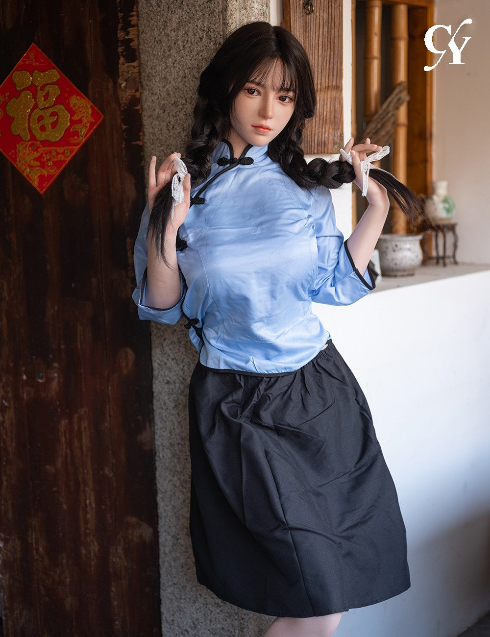 Wan sexdukke (TOP CYDOLL 167 cm D-cup TPE+silikone)