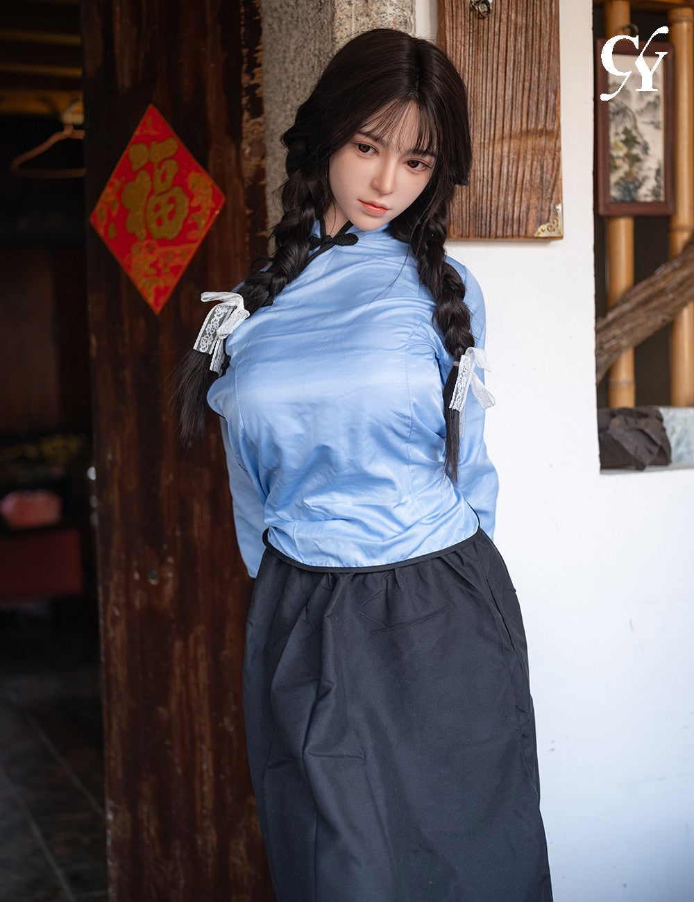 Wan sexdukke (TOP CYDOLL 167 cm D-cup TPE+silikone)