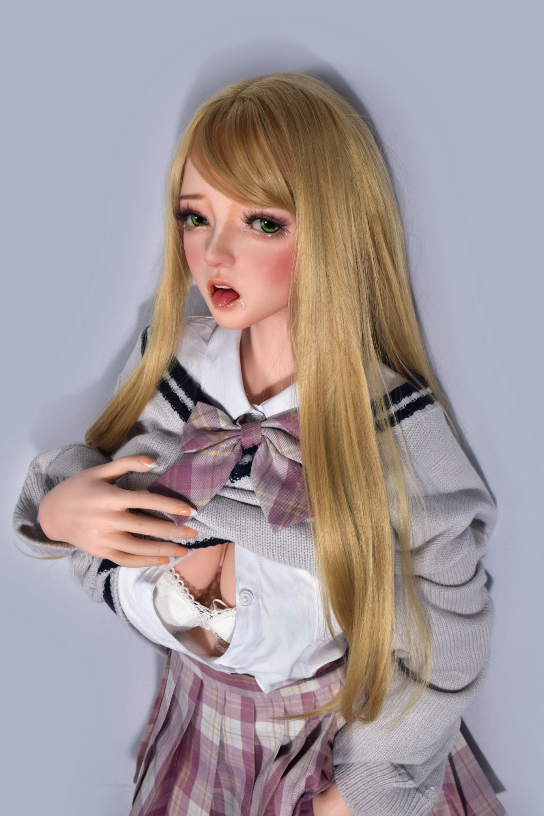 Hoshino Suzumi sexdukke (Elsa Babe 150 cm XHB001 silikone)