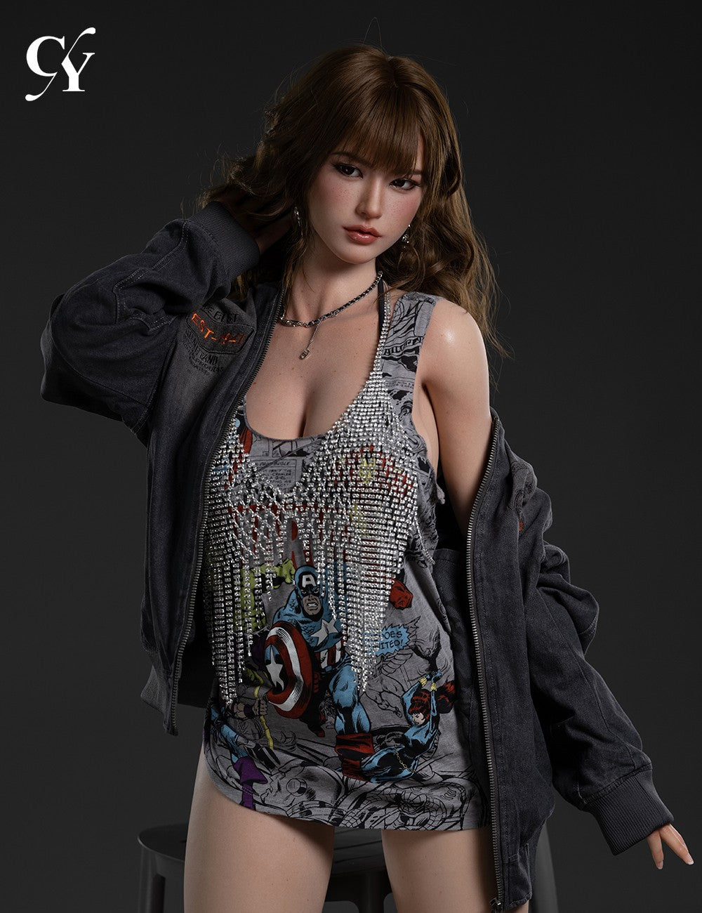 Yuki sexdukke (TOP CYDOLL 168 cm F-cup TPE+silikone)