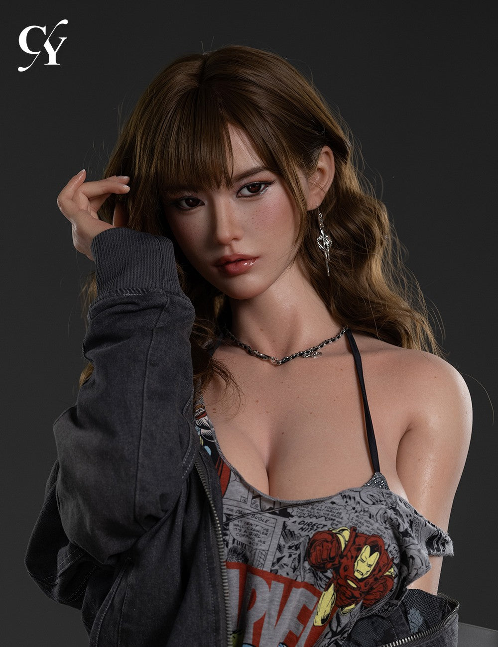 Yuki sexdukke (TOP CYDOLL 168 cm F-cup TPE+silikone)