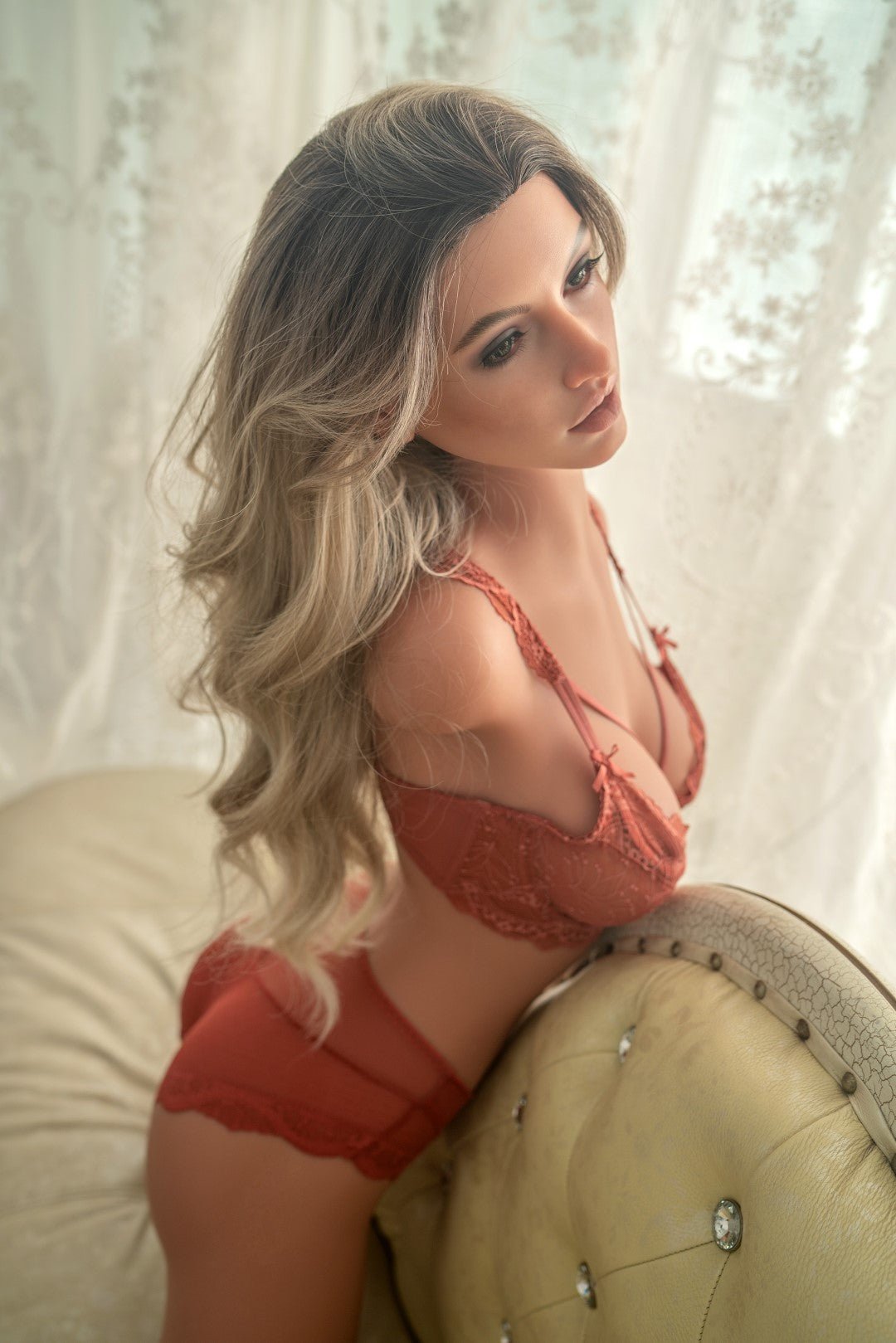 Gabriella Torso sexdukke (Zelex 117 cm E-cup ZXE216-1 SLE silikone) EXPRESS