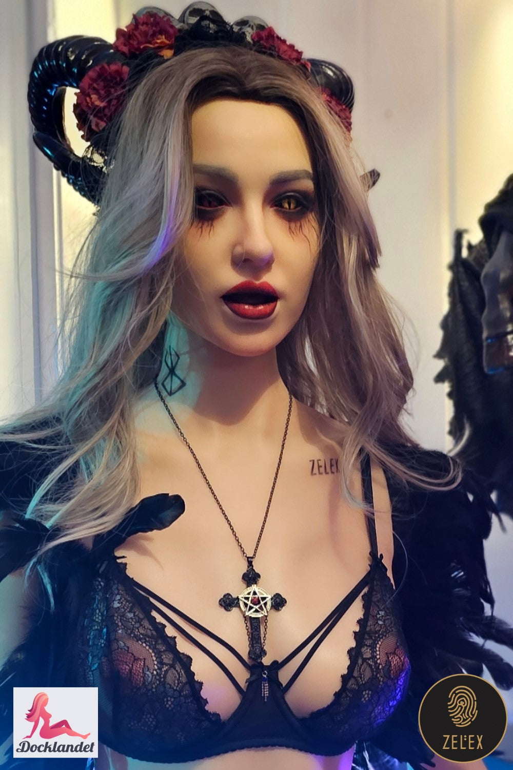 Lilith sexdukke (Zelex 175 cm E-cup GE45-S silikone)