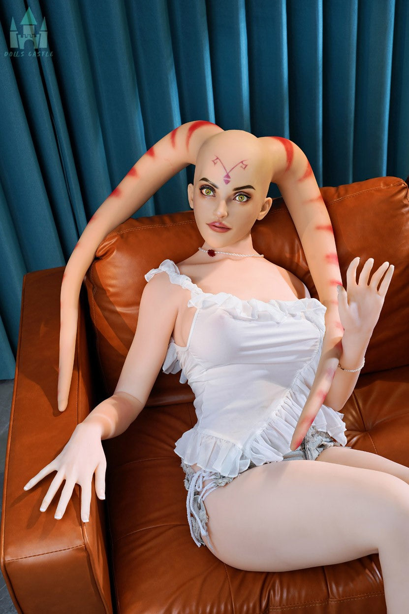 Zerolis sexdukke (Dolls Castle 165 cm f-cup #A16S silikone)