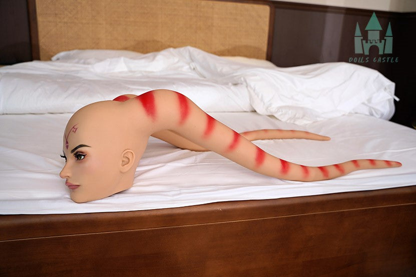 Zerolis sexdukke (Dolls Castle 165 cm f-cup #A16S silikone)