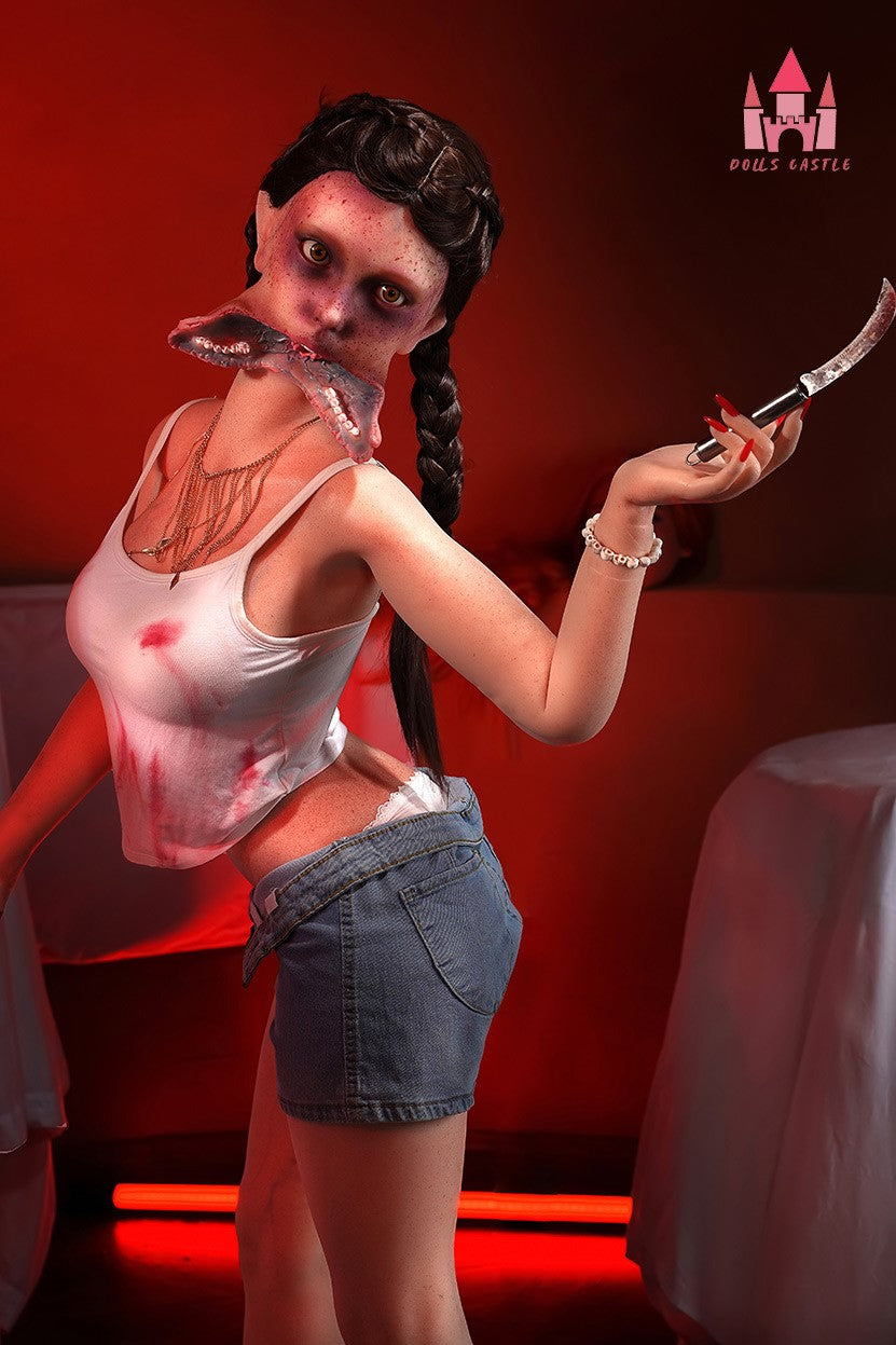 Zombiel sexdukke (Dolls Castle 156 cm d-cup #Z1 silikone)