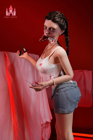 Zombiel sexdukke (Dolls Castle 156 cm d-cup #Z1 silikone)