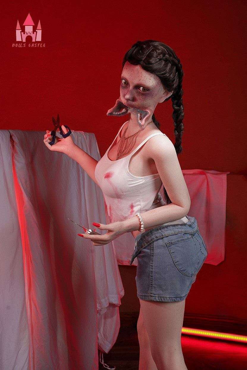Zombiel sexdukke (Dolls Castle 156 cm d-cup #Z1 silikone)