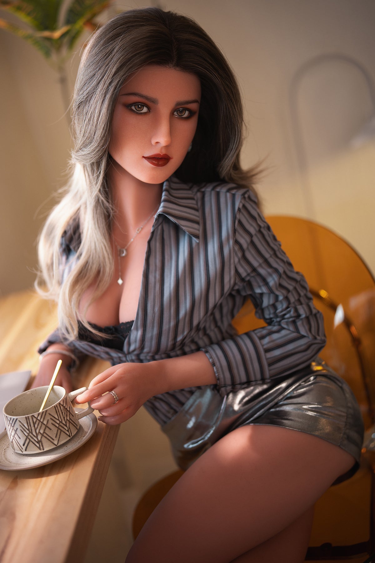 Adeline Sexdocka (SY-Doll 166 cm C-kupa TPE+Silikon)
