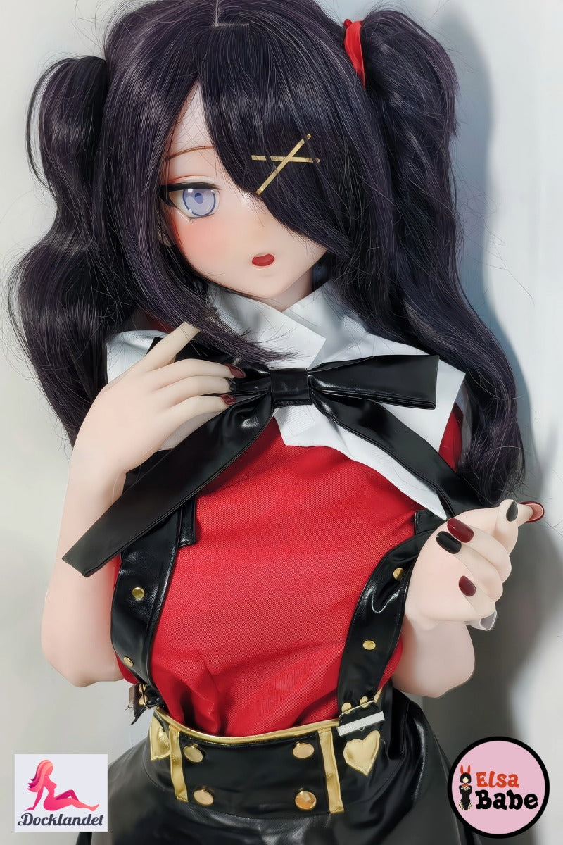 Furukawa Natsuki silikon-sexdocka 148 cm från Elsa Babe med anime-stil och långt svart hår.