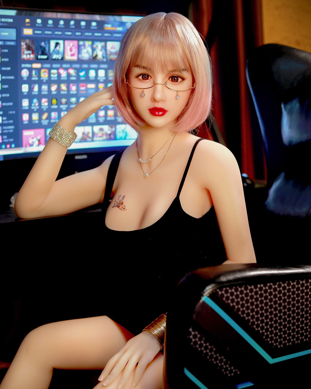 Emily Sexdocka (SY-Doll 165 cm D-kupa TPE)