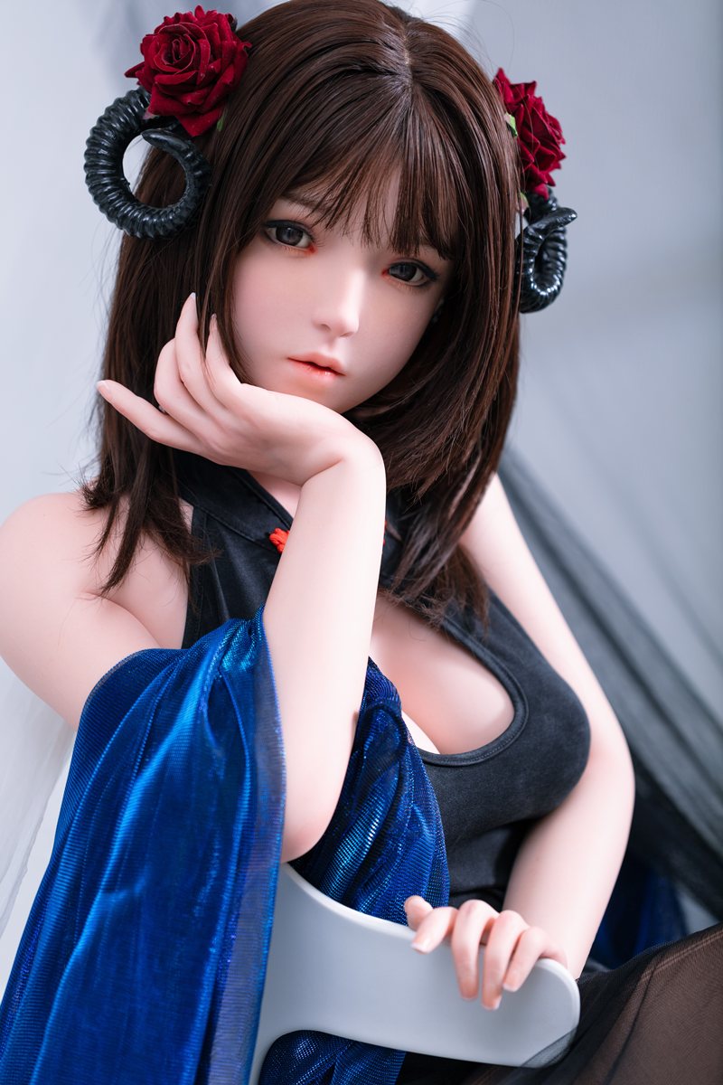 Gifte sig sexdukke (FUDoll 148cm D-cup #J014 silikone)