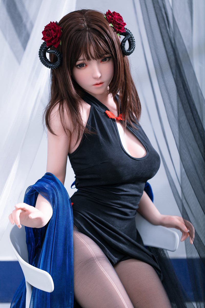 Gifte sig sexdukke (FUDoll 148cm D-cup #J014 silikone)