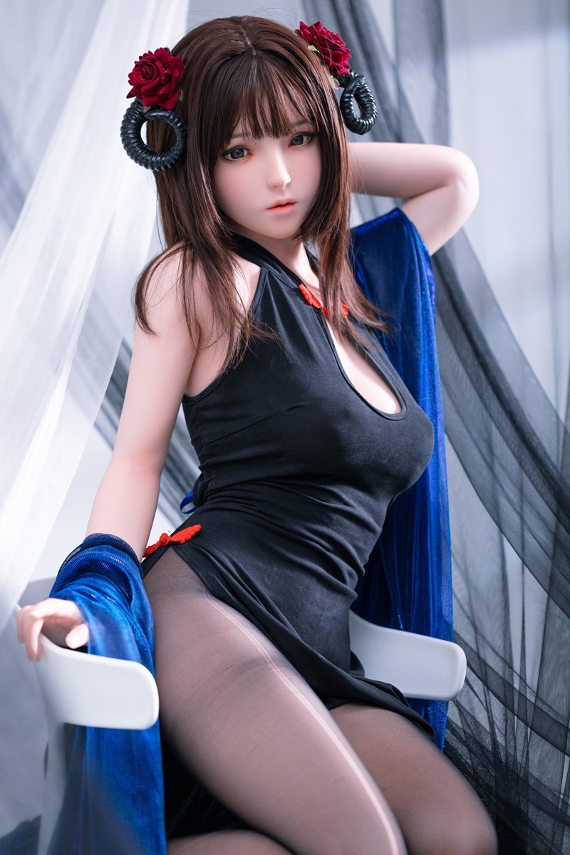 Gifte sig sexdukke (FUDoll 148cm D-cup #J014 silikone)