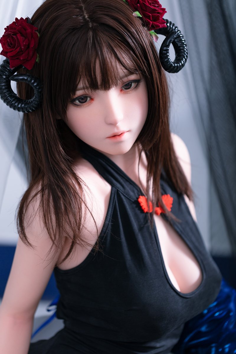 Gifte sig sexdukke (FUDoll 148cm D-cup #J014 silikone)