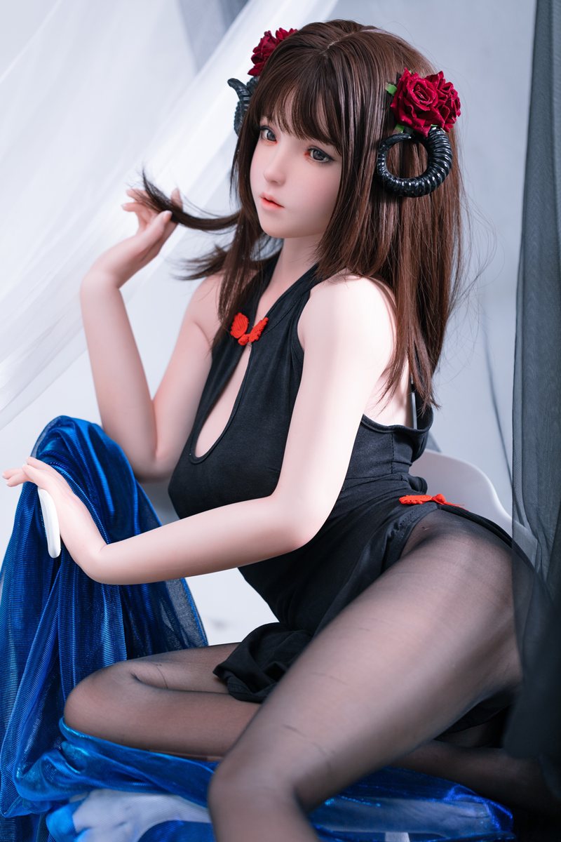 Gifte sig sexdukke (FUDoll 148cm D-cup #J014 silikone)