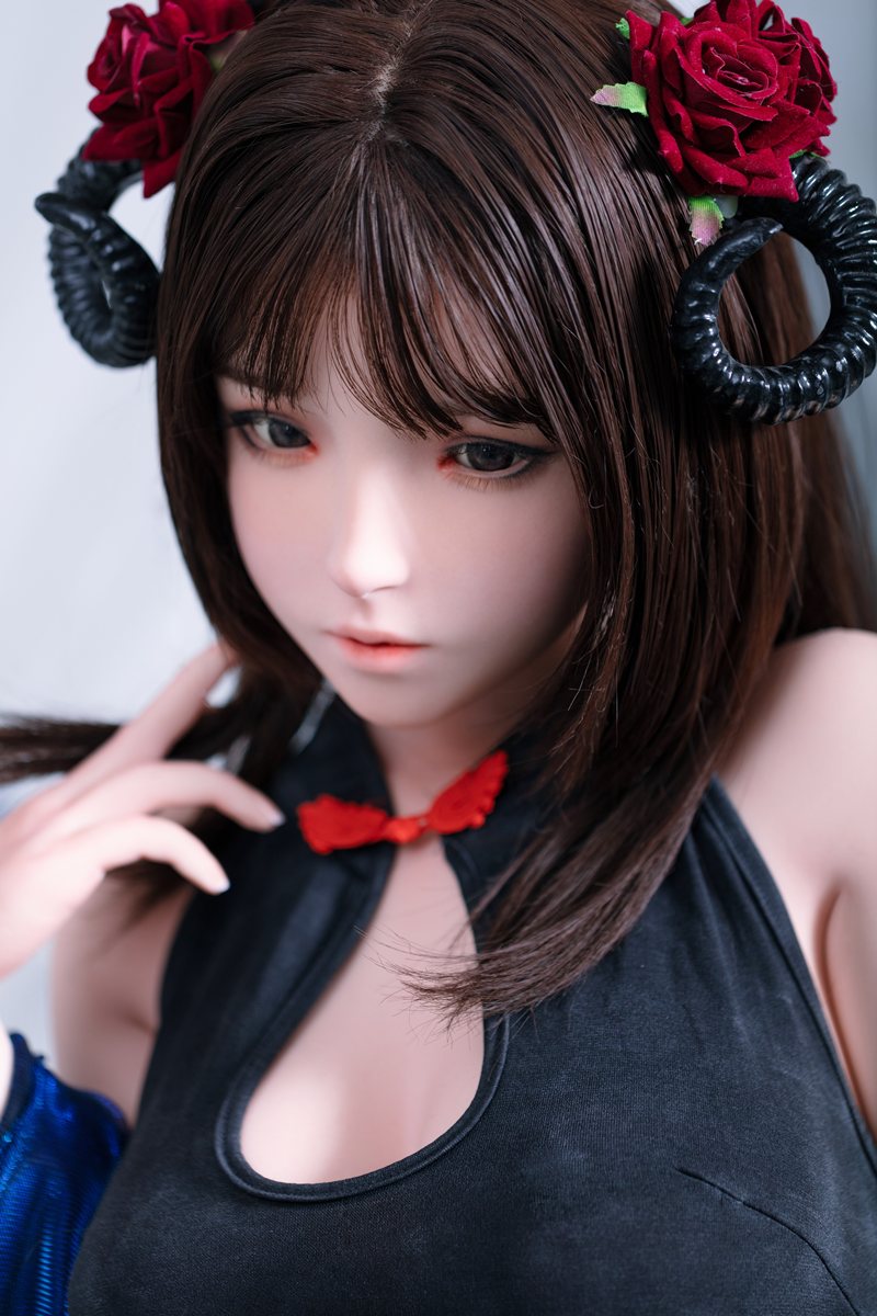 Gifte sig sexdukke (FUDoll 148cm D-cup #J014 silikone)
