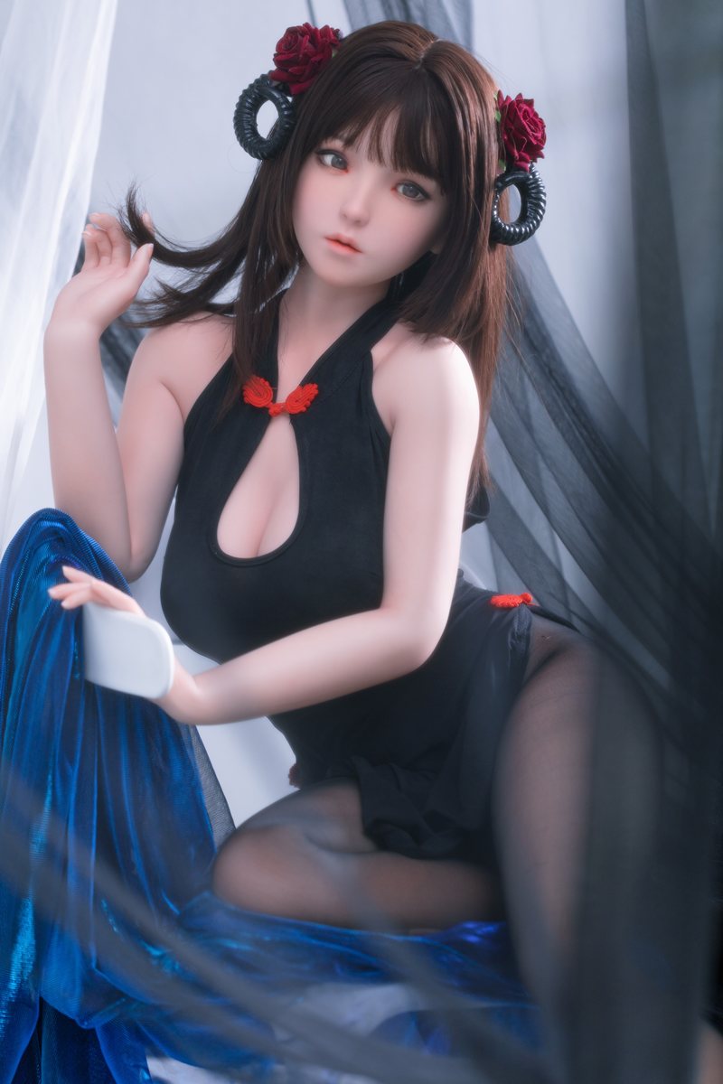 Gifte sig sexdukke (FUDoll 148cm D-cup #J014 silikone)